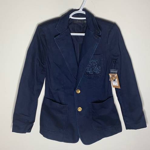 Polo  Ralph Lauren Sartorial club denim blazer sz 6