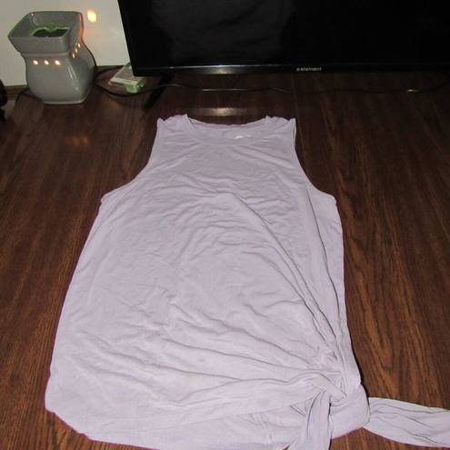 Avia Lilac Purple Tank Top with Tie