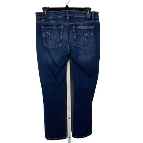 White House | Black Market White House‎ Black Market straight cropped blue jeans size 6