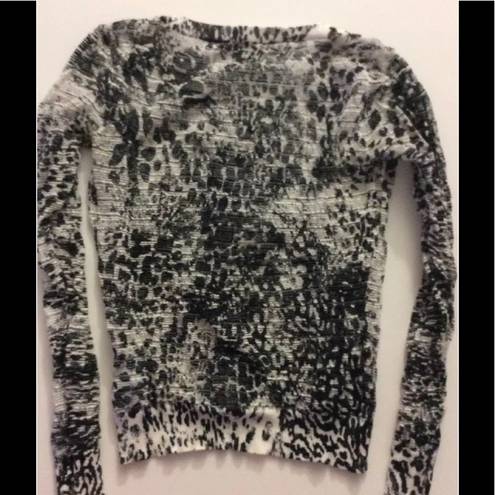 ALLSAINTS NWOT All Saints Haruko Sheer Cotton Sweater 6