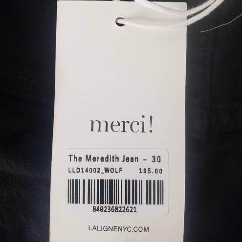 La Ligne The Meredith Cropped Flare Black Size 30