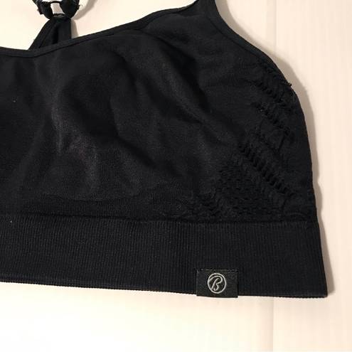 Bally Total Fitness  sports bra black women’s fits size large