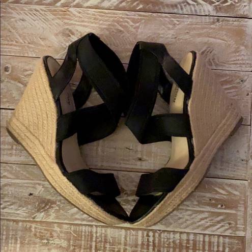 Kenneth Cole 🔥🖤  Espadrille Wedge Sandals 🖤🔥8.5