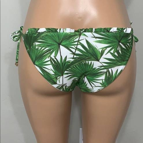 Wildfox  green palm leaf string bikini bottoms