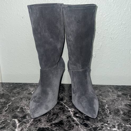 ALLSAINTS NWOT  Grey Orlana Suede Boots Size: 7