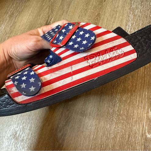 Birkenstock Birkis by  Patriotic Flag Sandals