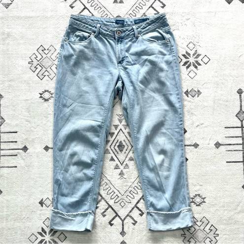 J.Jill  Authentic Cropped Jeans in Light Wash