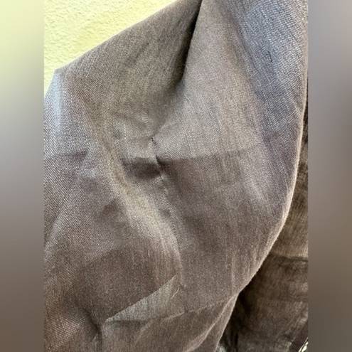 Etcetera  brown Silk and linen blend Scarf/ shawl/wrap