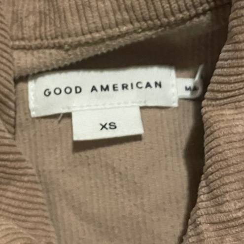 Good American  Palazzo Corduroy Jumpsuit