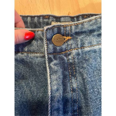 L.L.Bean  vintage high rise mom jeans size 10