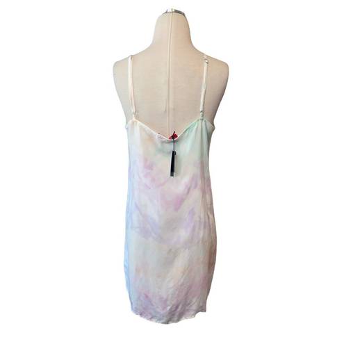 n:philanthropy  Willa Slip Dress in Groovy Blues Tie Dye X-Small