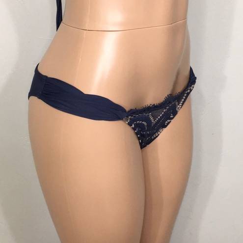 PilyQ New.  navy nautica lace bikini set. Small