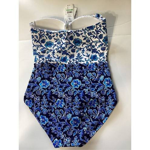 Tommy Bahama New.  blue swimsuit.  Size 8. MSRP $159