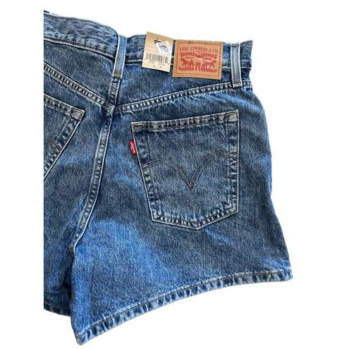 Levi’s LEVIS High Waisted Denim Mom Shorts Size 29 NEW