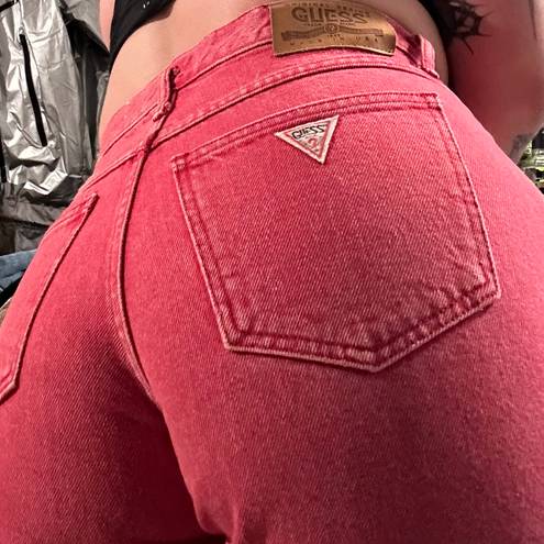 Guess Vintage  Red Shorts