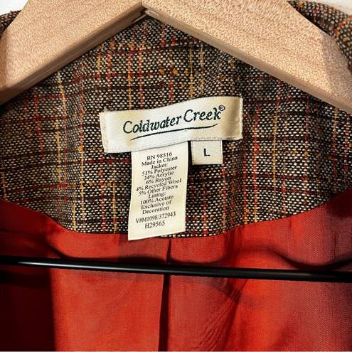 Coldwater Creek Women’s | Vintage  Brown Blazer Jacket | Large