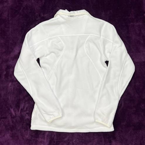Antigua Colorado Rockies White Fleece Jacket