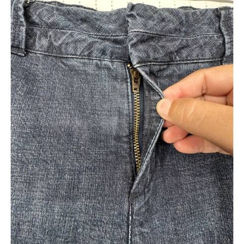Coldwater Creek  Women Petite Jeans Sz 12 Dark Wash Mid Rise Straight Leg Classic