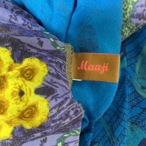 Maaji  swim cover up pant size M bluebird