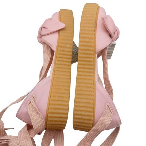 Puma FENTY X  Leather Bow Accents Mules Size 8