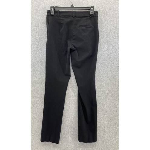 1. State  Women's Solid Black pants Size 2 Chinos Cotton Pockets