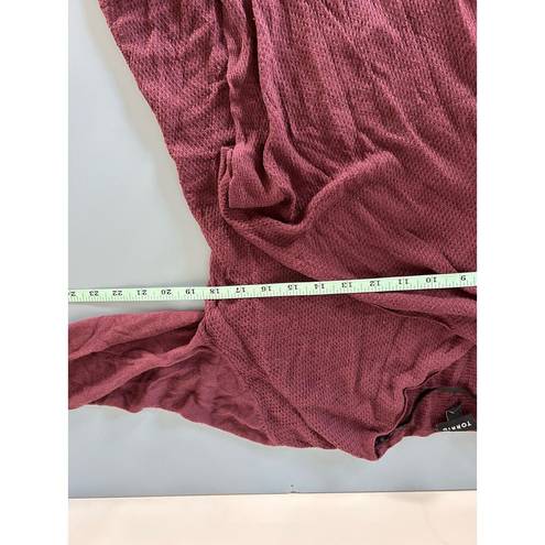 Torrid  womens maroon cardigan size 1 (1X) open front long sleeves