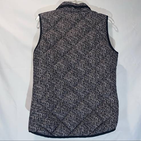 San Joy  Black & White Vest Small