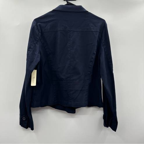 St. John’s Bay St. John's Bay Navy Blue Long Sleeve Four Button Blazer Jacket Size L