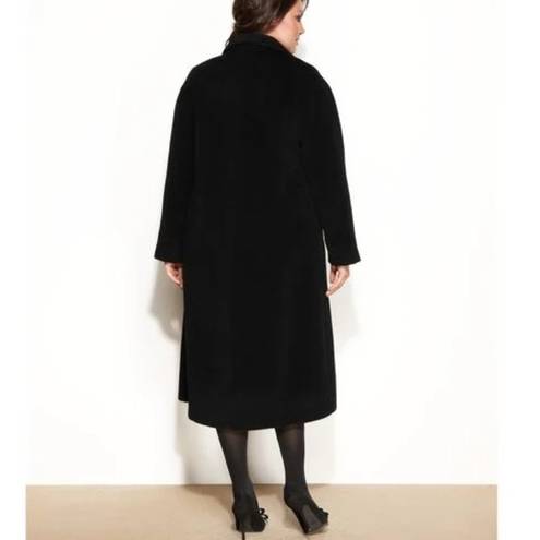 Jones New York Wool-Alpaca-Blend Maxi Walker Coat size 10 