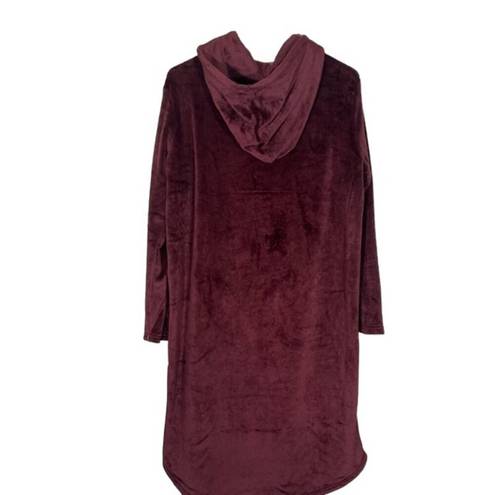 32 Degrees Heat 32 Degree Heat Wine Hooded Heavy Lounge Cozy Sleepwear Snuggy Robe Women Sz S/M