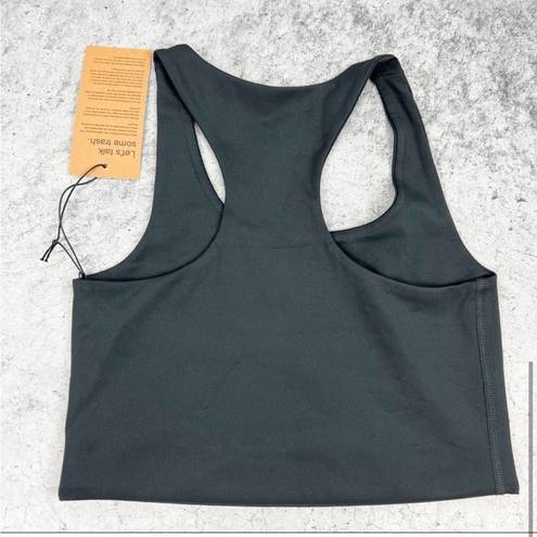 Girlfriend Collective  Paloma Black Sports Bra Racerback XS NWT