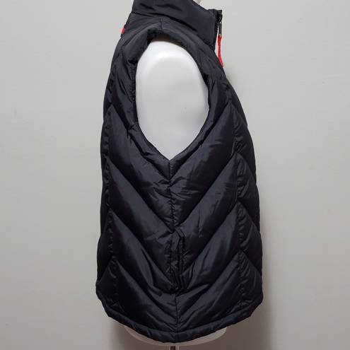 Tommy Hilfiger  Y2k black puffer vest size medium