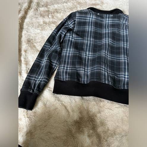 Roxy  Faux Fur Lined Plaid Jacket