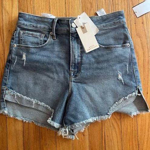 Good American  Good Curve Jean Shorts, Size 6, New with Tag