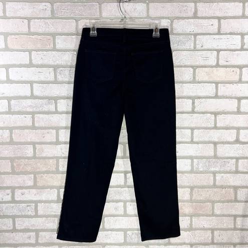 NYDJ  NWT Jenna Straight Ankle Jeans in Black Size 4