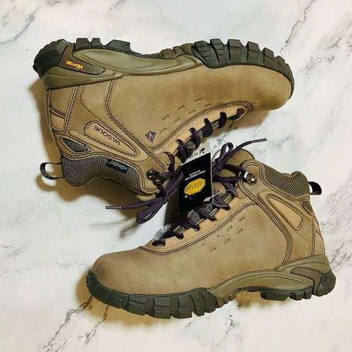 The Mountain Vasque Boots Womens 8 XS Trek Brown Hiking Outdoor Biking Trail READ