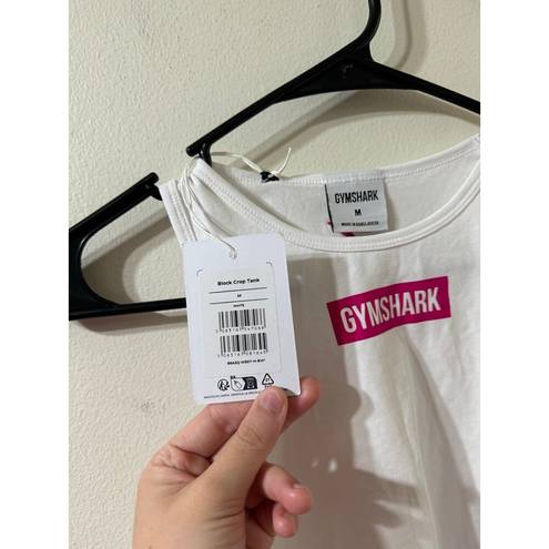 Gymshark New  Block Crop Tank Size Medium