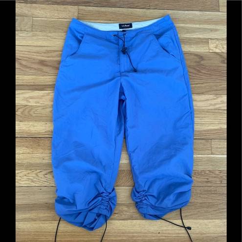 L.L.Bean  Nylon Crop Capri Pants L Hiking Activewear