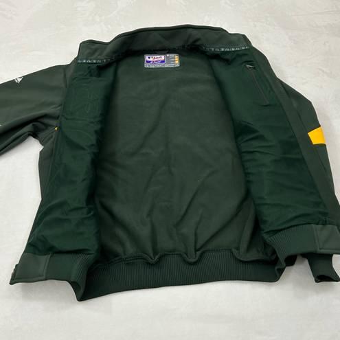 Majestic Oakland Athletics A’s Authentic On Field  Therma Base Green Jacket Adult L