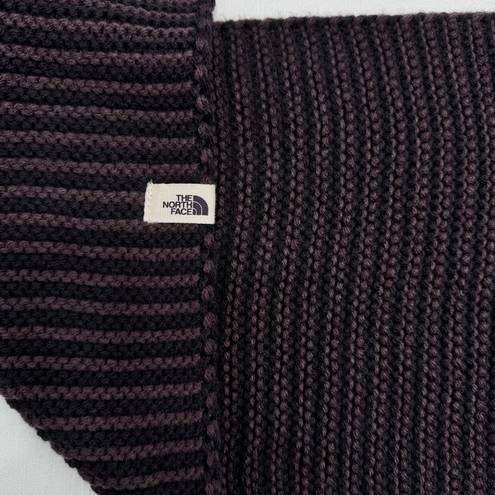 The North Face  Dark Plum Purple Reversible Infinity Scarf