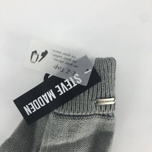 Steve Madden  Womens Gray EZ Tap Gloves One Size