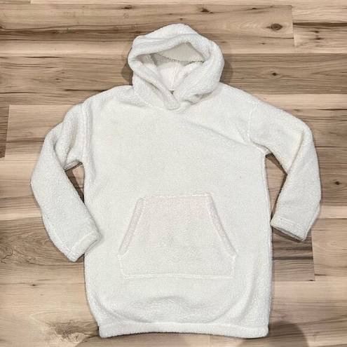 Gilly Hicks  White Oversized Sherpa Hoodie Women’s XXS/XS