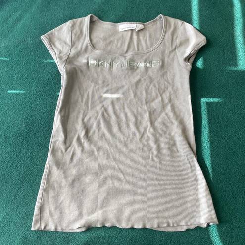 DKNY  Green Jeans Baby Tee