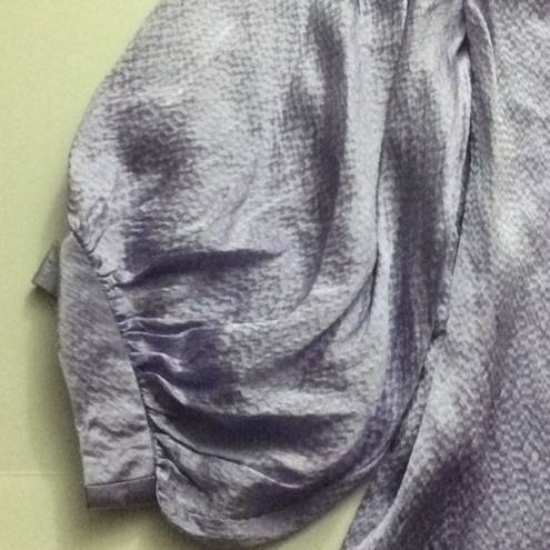 Massimo Dutti NWT  Orchid Silk Tunic Blouse Size 2