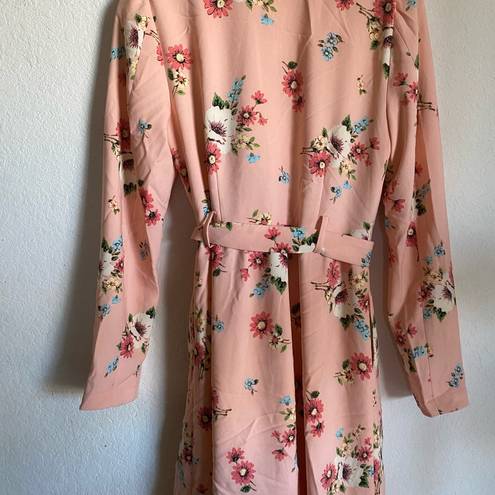 Modcloth  Profound Pizazz Cornation Grandmacore  Cottagecore Trench Coat Size M