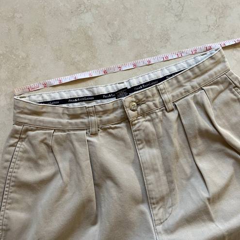 Polo  Ralph Lauren Women’s High Waisted Khaki Shorts Size 29