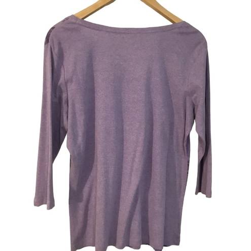 Style & Co  purple blouse size 1X‎