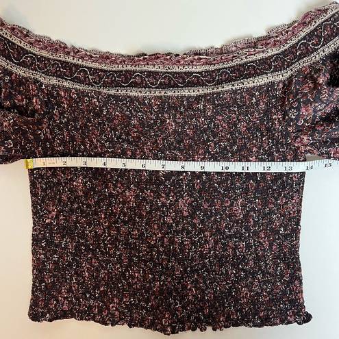 Veronica Beard NWT  Rosalinda Top in‎ Dark Plum Multi