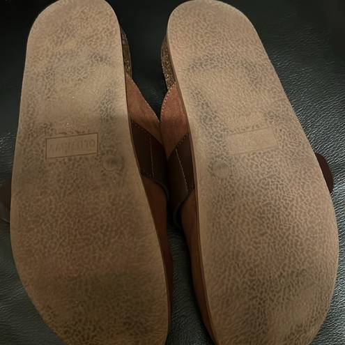 Old Navy faux suede clogs - worn once