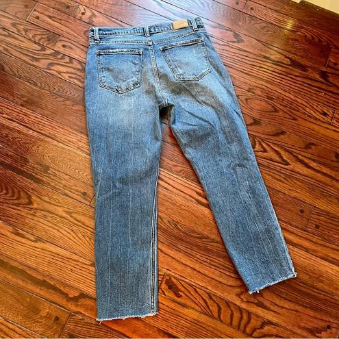 Abercrombie & Fitch Distressed Mom Jeans 8